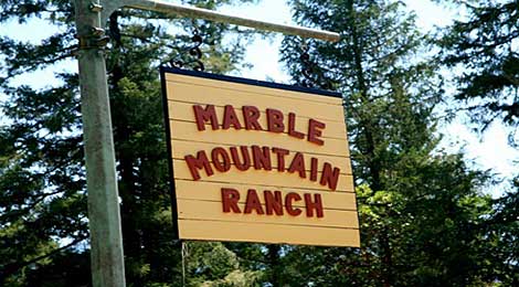 Marble Mountain Sign