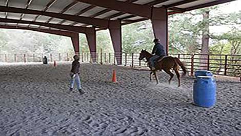 Marble Mountain Ranch Arena Riding