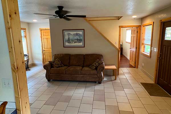 Peach Tree Cottage Living Room